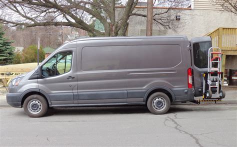 Ford Transit 250 commercial cargo delivery van with HTS Systems' HTS ...