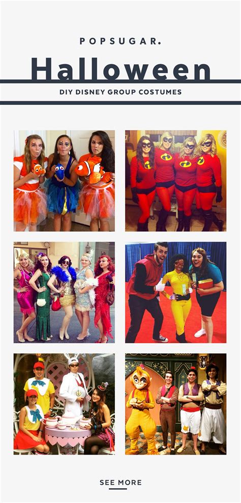 43 Disney Costumes You and Your Group Can DIY | Disney group costumes, Disney costumes diy ...