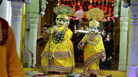 On Krishna Janmashtami, idols of Lord Krishna, Radha adorned with gems worth crores