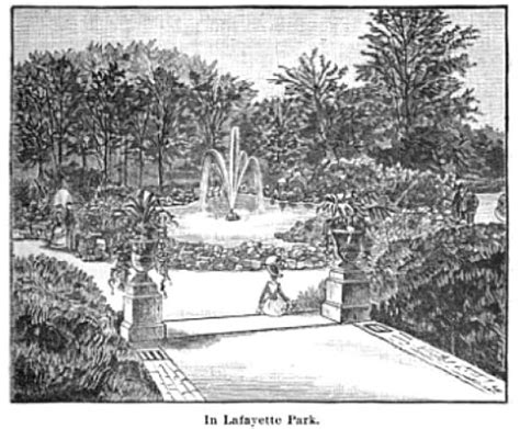 1888: Views Of Lafayette Park - Lafayette Square Archives