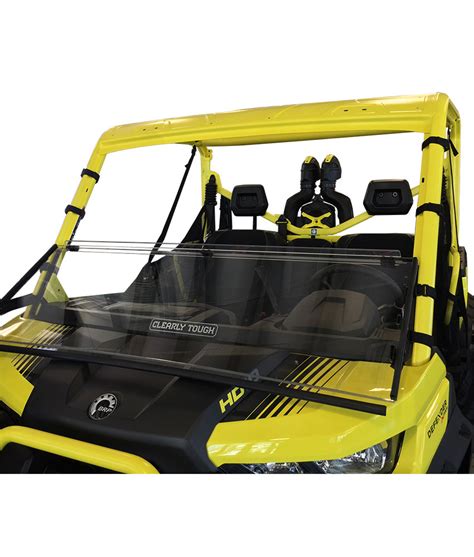 Can Am Defender Windshield | www.ClearlyTough.com