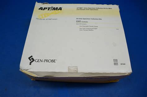 Gen-Probe 301040 Aptima Urine Specimen Collection Kit (x) ~ Box of 50