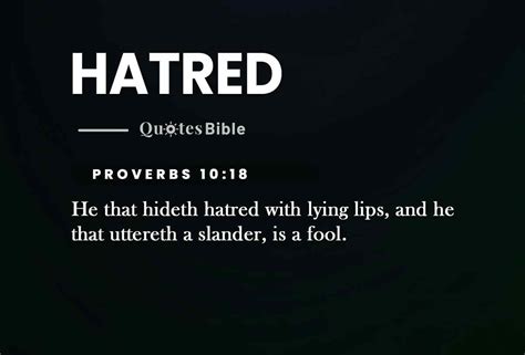 Hatred Verses From The Bible — Transforming Darkness Into Light ...