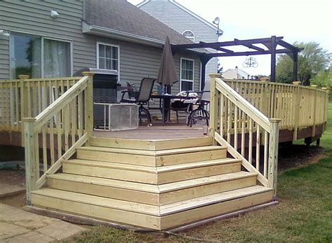 Deck Stairs | Patio deck designs, Deck steps, Decks backyard