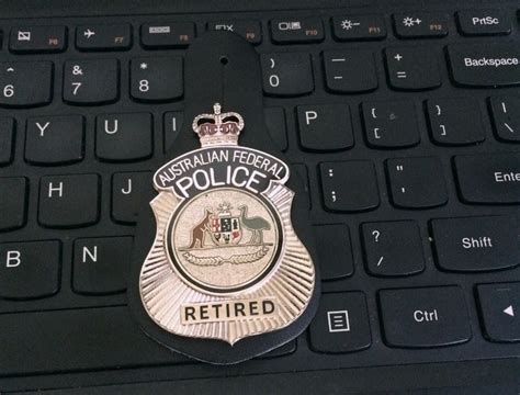 Australian Federal Police Badge Retired – Australian Police Badge