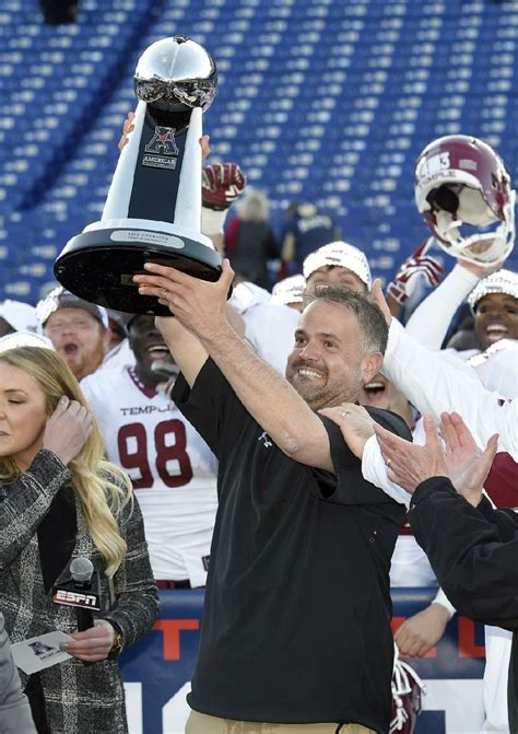 Baylor names Temple's Matt Rhule as new football coach