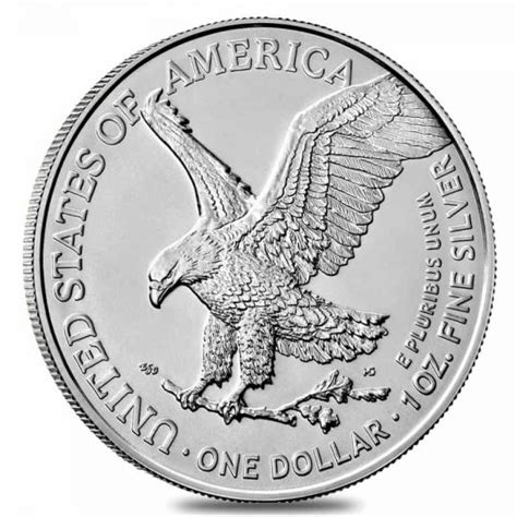 2023 1 Oz Silver American Eagle Coin - US Mint - AU Bullion Canada