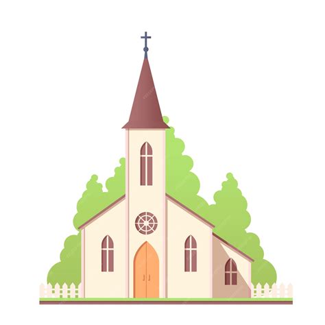 Premium Vector | Catholic holy church design