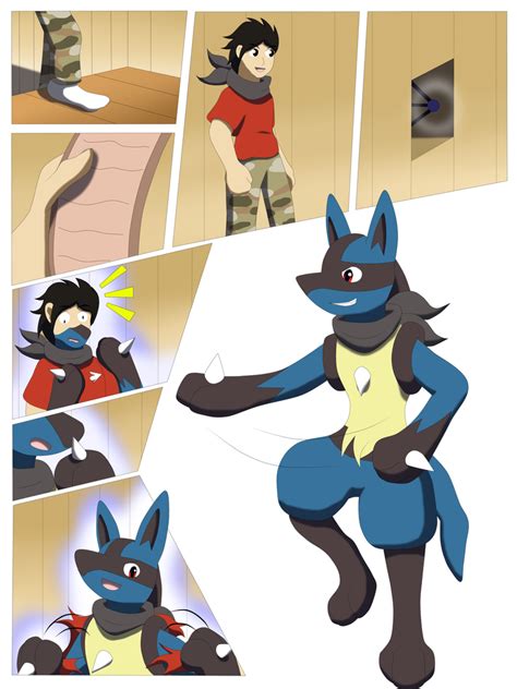 Comission: Fighting Pokemon Dojo (Lucario TF) by Avianine on DeviantArt