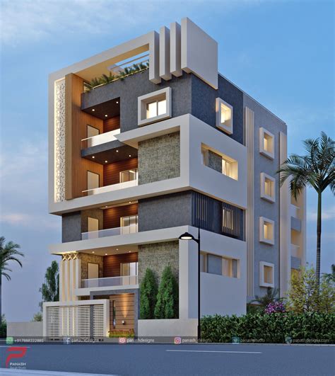 Modern Residential Building Elevation Designs