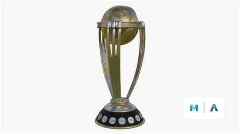 ICC Cricket World Cup Trophy 3D Model - TurboSquid 2118166