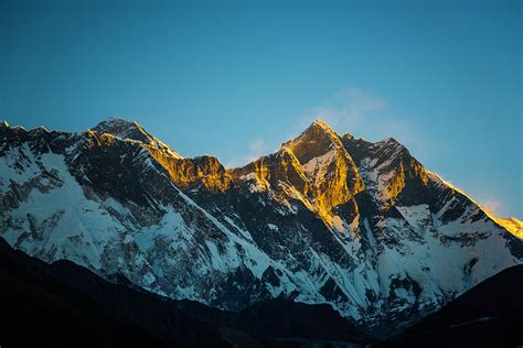 Sunrise On Everest Photograph by Owen Weber