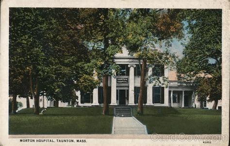 Morton Hospital, Taunton, Mass. Massachusetts Postcard