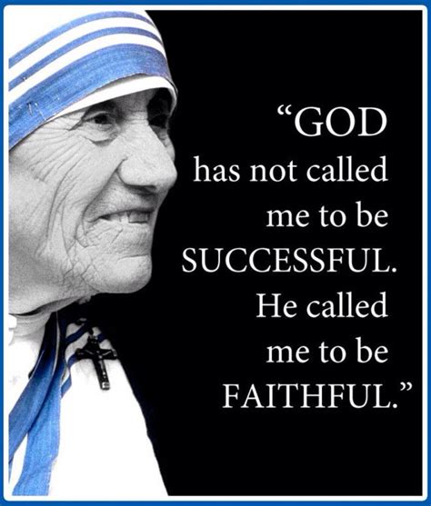 Faithful she was-Mother Teresa -wonderful servant of the Lord ...