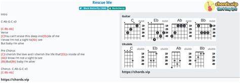 Chord: Rescue Me - tab, song lyric, sheet, guitar, ukulele | chords.vip