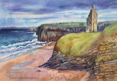 Ballybunion Castle – Original Sold – Cristina Movileanu