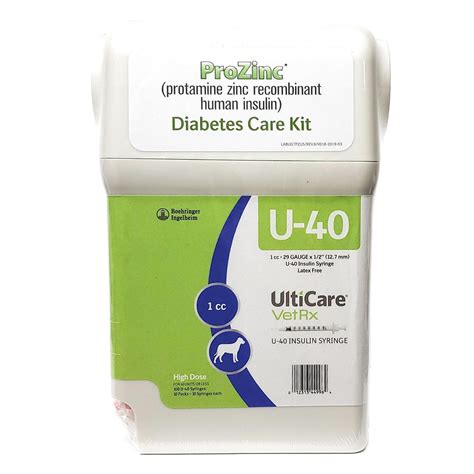 ProZinc Diabetes Care Kit U-40 Insulin Syring... | BaxterBoo