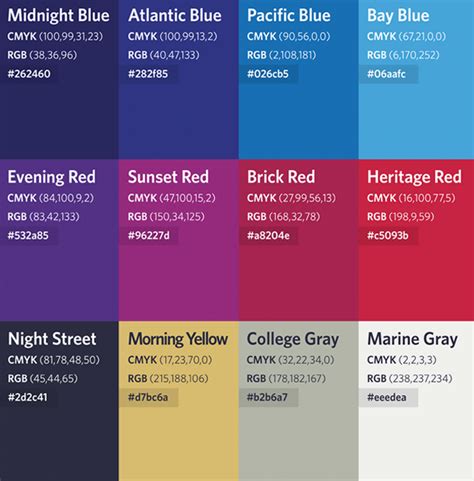 Wharton School Colors - Identity Kit
