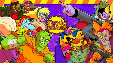 Toxic Crusaders announced, new beat ’em up game from The Toxic Avenger - Niche Gamer