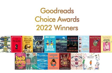 Goodreads Choice Awards 2022 Winners - BOOKGLOW