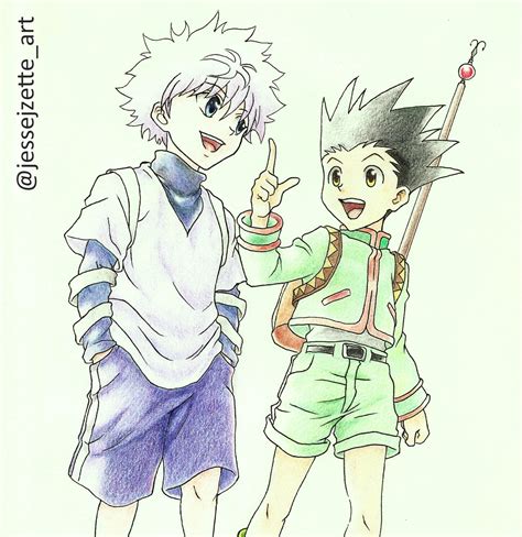 ArtStation - Gon and Killua