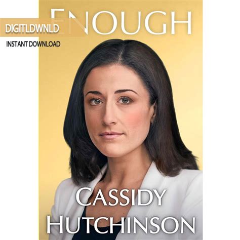 Enough by Cassidy Hutchinson Digital EPUB - Etsy