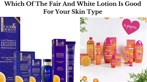 Fair and White Exclusive Whitenizer With Vit C and Fair And White So ...