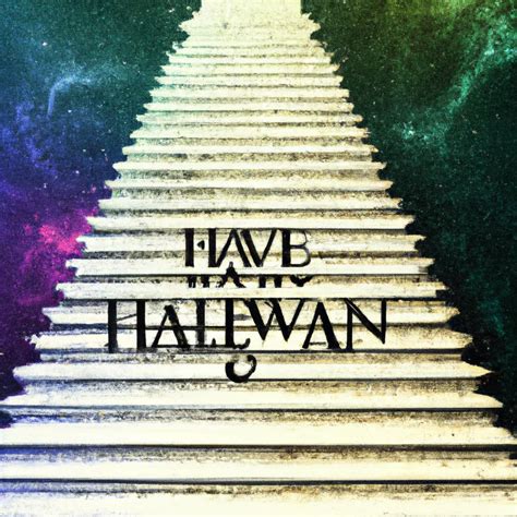 Stairway to heaven, album cover | OpenArt