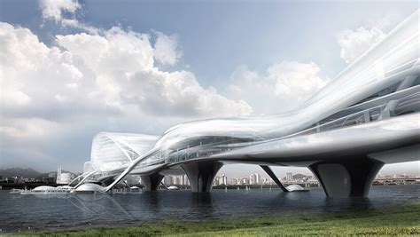 Futuristic bridge concept designed by Paik Nam June Media Bridge – Interior Design, Design News ...