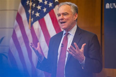 Sen. Tim Kaine Discusses War Powers Legislation With UVA Students ...