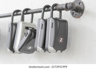 Gray Key Lock Boxes Airbnb Stock Photo 2172951999 | Shutterstock