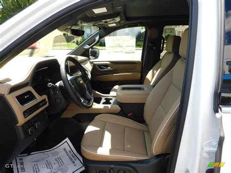 Jet Black/Maple Sugar Interior 2023 Chevrolet Tahoe Premier 4WD Photo ...