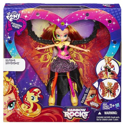 Sunset Shimmer Time to Shine Doll on Amazon | MLP Merch