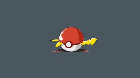 Pikachu Pokeball, HD Anime, 4k Wallpapers, Images, Backgrounds, Photos and Pictures