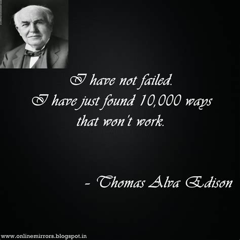 Thomas Alva Edison Famous Quotes. QuotesGram