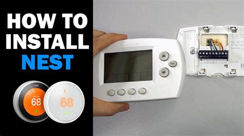 How to Replace HVAC Thermostat (How to Install Nest Thermostat) - YouTube