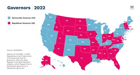 Us Governors Map 2023 - Image to u