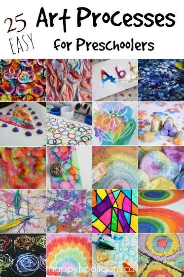 25+ Awesome Art Projects for Toddlers and Preschoolers - Happy Hooligans