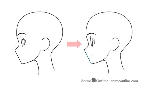 How to Draw an Anime Girl's Head and Face - AnimeOutline