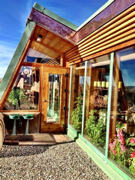 earthship exterior | Earthship home, Earthship, Earthship home plans