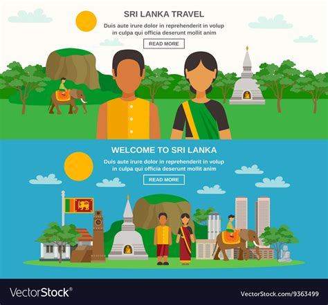 Sri lanka culture Royalty Free Vector Image - VectorStock