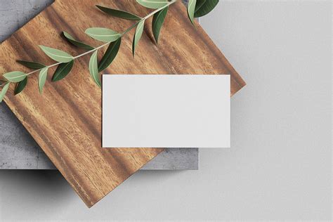 Free Minimal Business Card Mockups