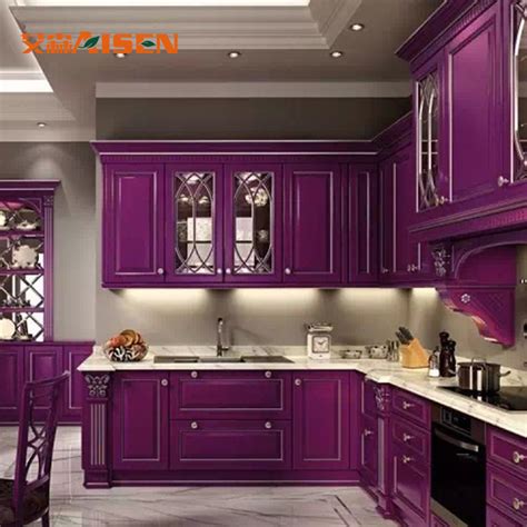 Top Quality All Solid Wood Kitchen Cabinets Mahogany for America Market ...