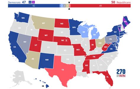 2024 Election Map Predictions - Essa Ofella