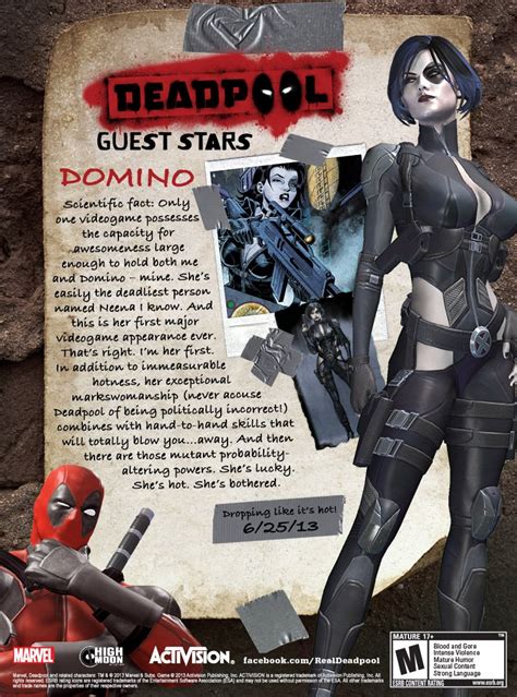 Deadpool Character Profiles Focus on Females