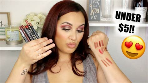 THE LIP LINERS YOU NEED IN YOUR LIFE - ALL DRUGSTORE!! | glossandtalk - YouTube
