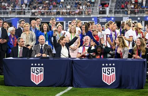 The USWNT beat Nigeria, then celebrated its equal pay revolution - The ...