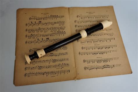 Free Images : writing, artist, musical instrument, sheet music, recorder, text, handwriting ...