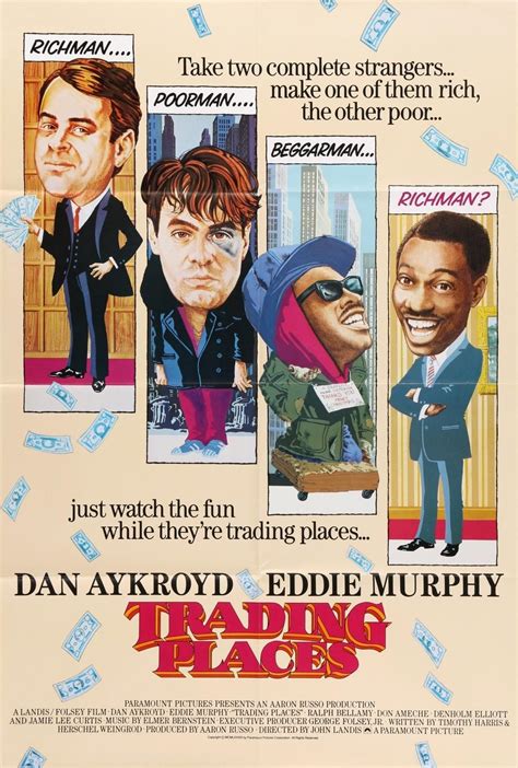 Trading Places (1983) [1280 x 1897] | Trading places, Best movie ...