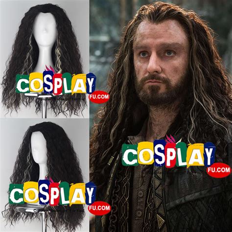 1 Sets of Thorin Oakenshield Cosplay Costume, Wig, Props and ...